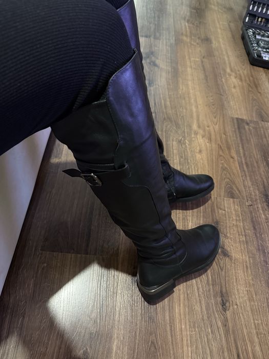 Продам сапожки натуральна шкіра