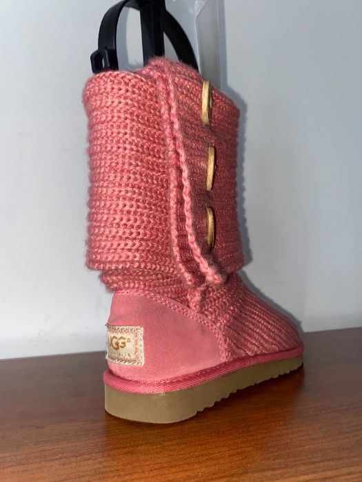 Buty UGG Skarpety Zimowe Pink S/N 5819 r. 37