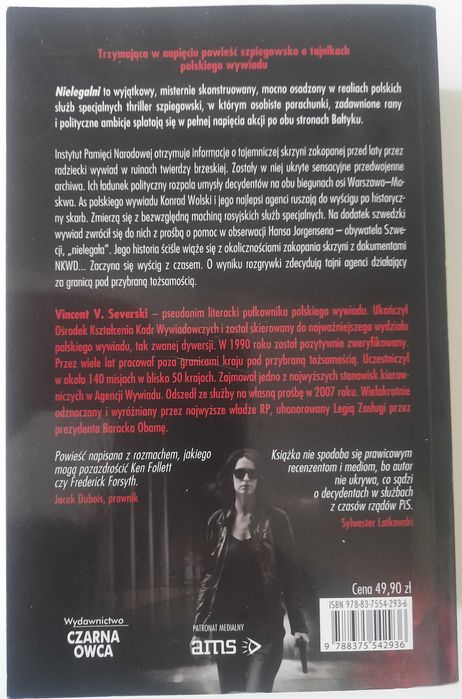 Nielegalni Vincent V. Severski kryminał, sensacja, thriller
