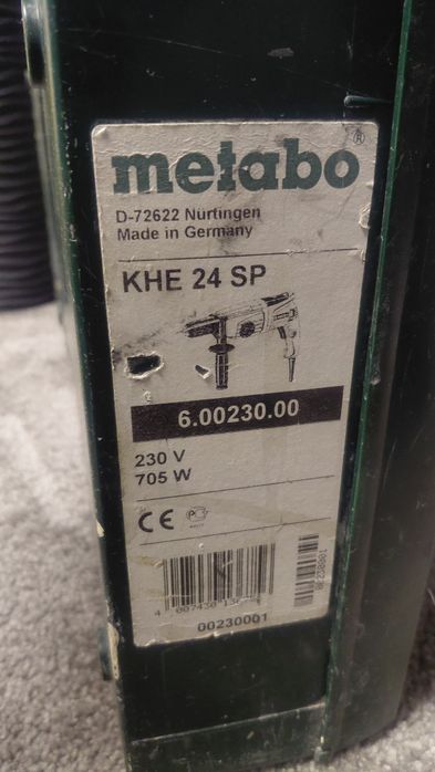 Перфоратор Metabo khe 24 sp