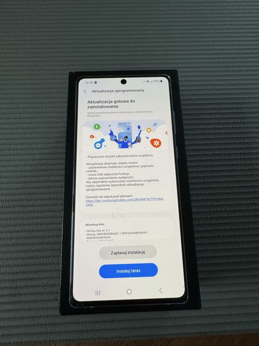 Samsung Note 20 5G - stan bdb