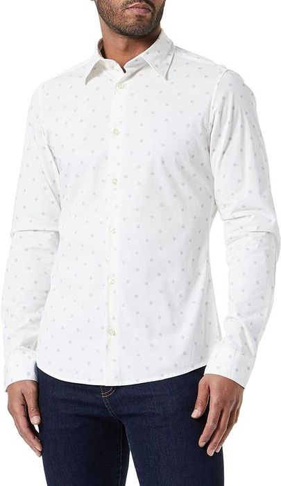 Nowa koszula męska biała elegancka premium s.Oliver 2XL/3XL