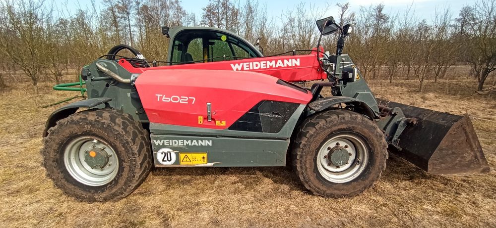 Weidemann t6027 (2018r) Kramer schaffer claas jcb Merlo t6025