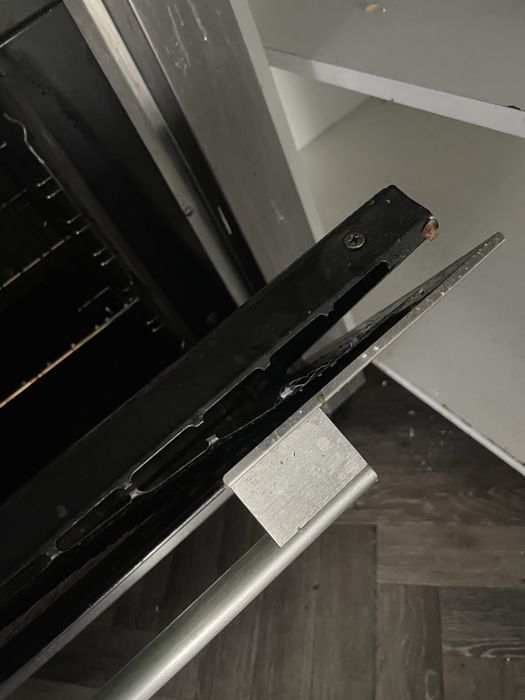 Kuchenka 4 palniki i piekarnik 380v nierdzewka