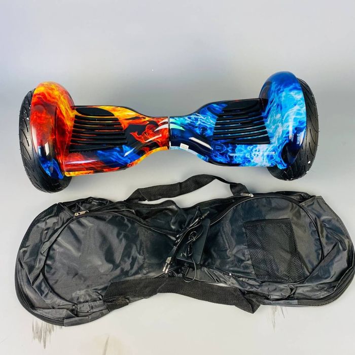 Гіроскутер Smart Balance Premium, колеса 10 дюймів Ice and flame
ЛЕД