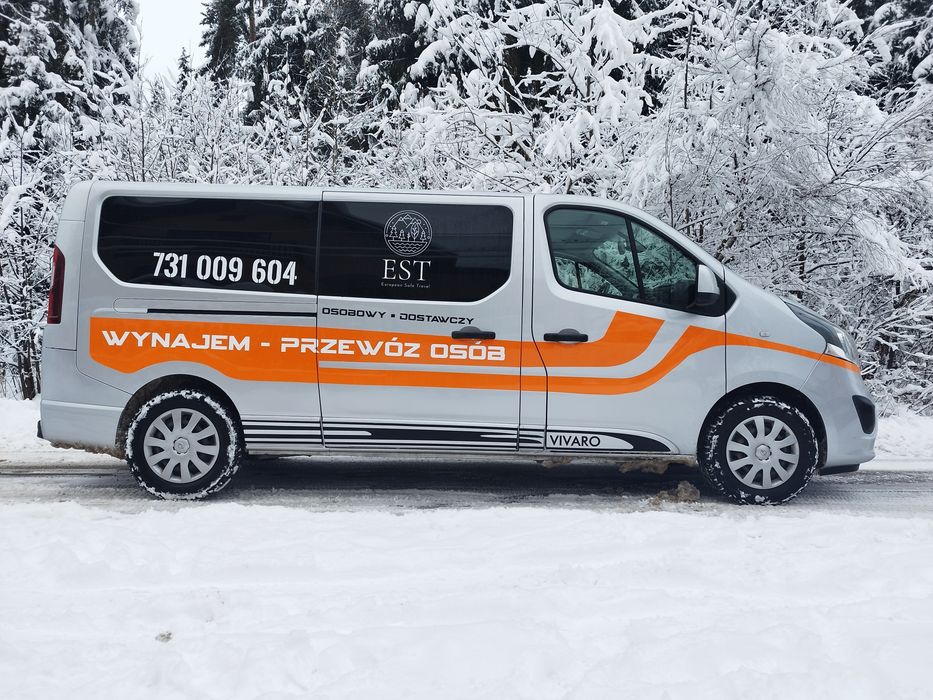 Wypożyczalnia  Busów 9 osobowych + trasportowych + samochodów osob.