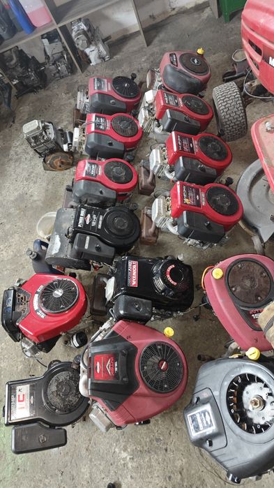 Двигун Briggs stratton Enduro Kohler ремні ножі садовий трактор газоно