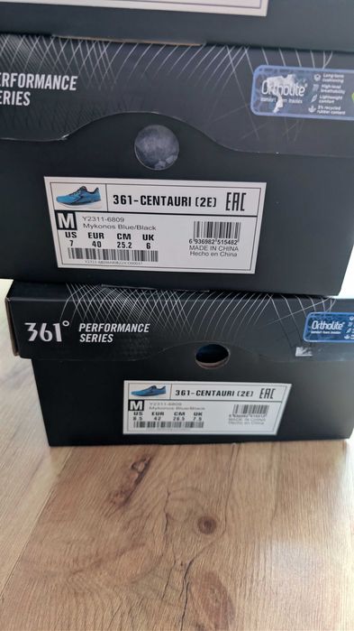 Sportowe buty 361 centurio 2e 40 i 42
