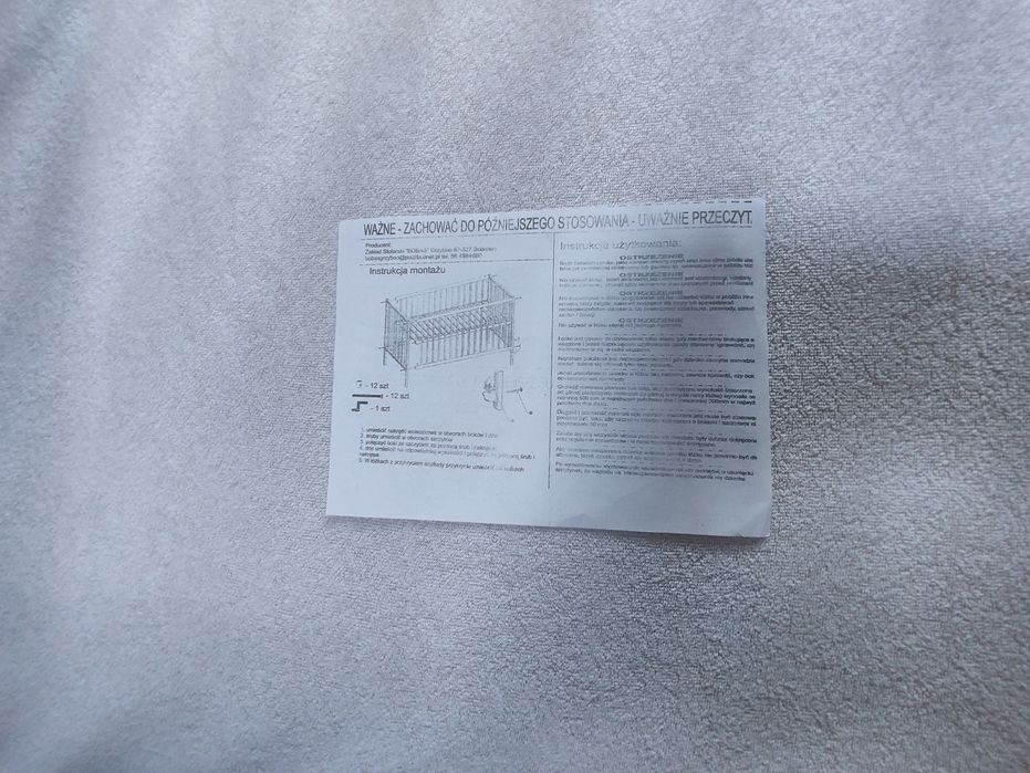 Białe Łóżeczko .