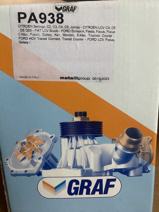 Водяна помпа PA 938 Graf