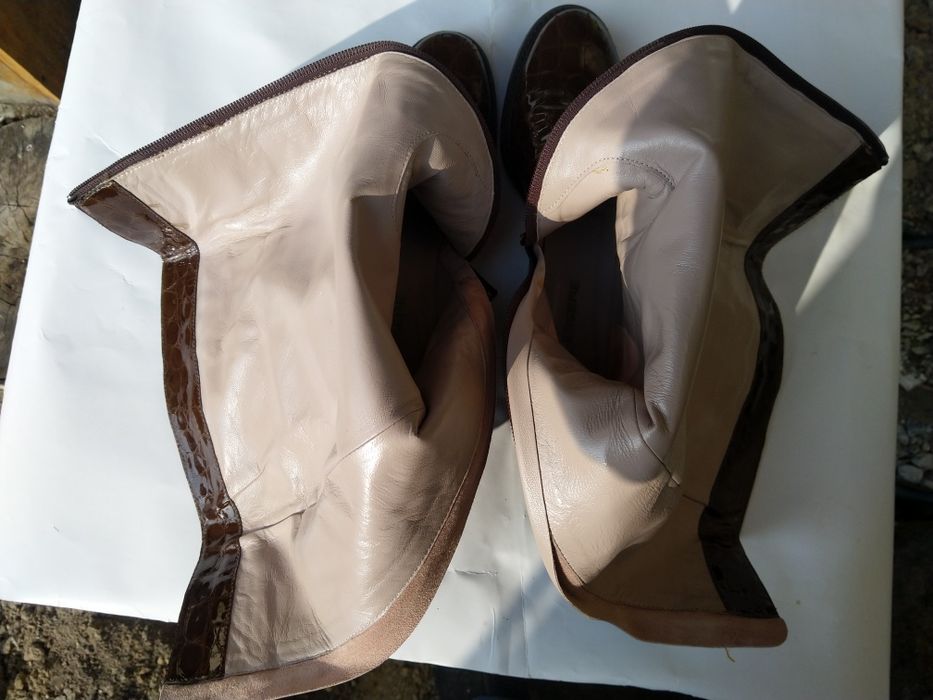 Чоботи жіночи весн-осінь, бренд: Vero Guoio, made in Italy, розмір 38.