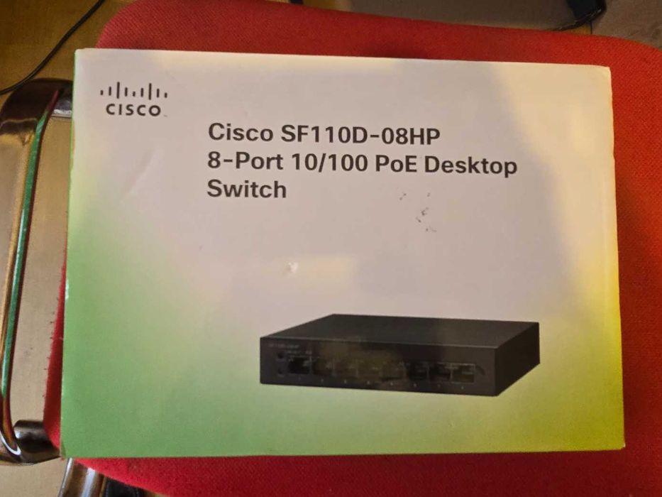 Cisco SF110D-08HP 8-Port 10/100 PoE Desktop Switch