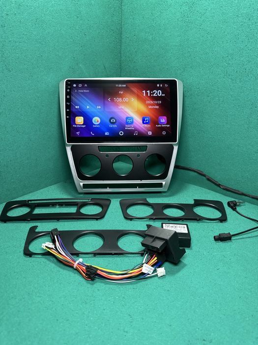 Магнітола android для Skoda Octavia A5, 10 дюймів CarPlay