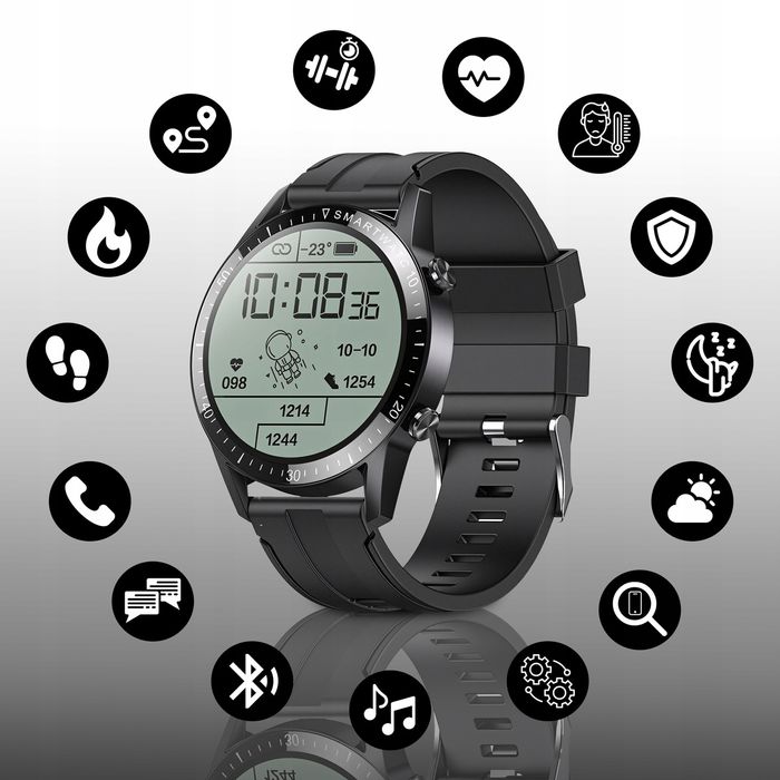 Zegarek Smartwatch Męski TechPro E743