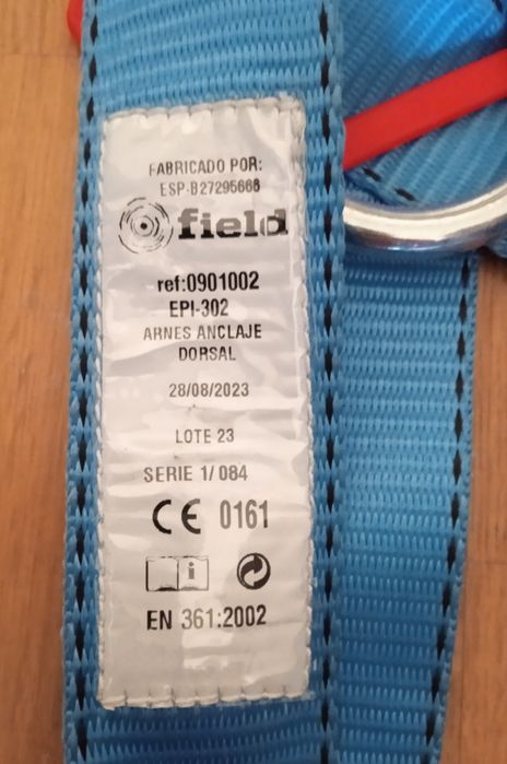 Arnês Field 2023, 20€ com envio