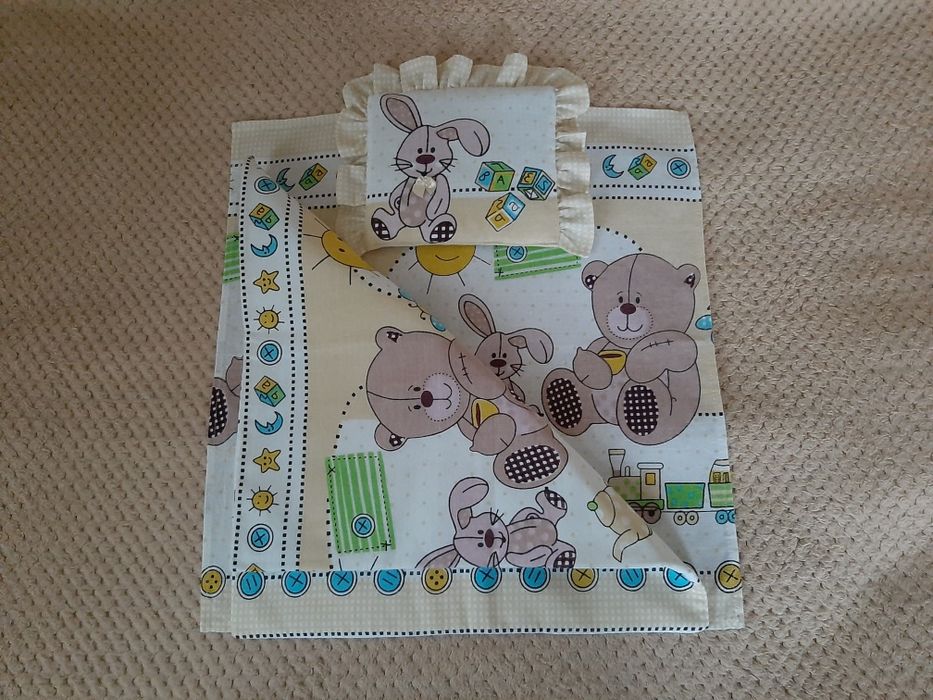 Набір постільної білизни для пупса