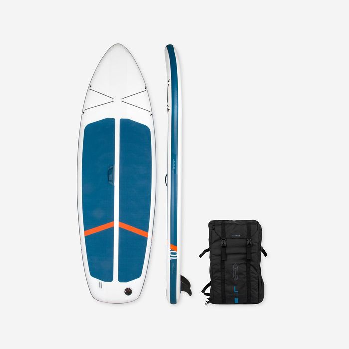 Stand up Paddle ultra compact e estável 10 pés (130 kg máx) branco e