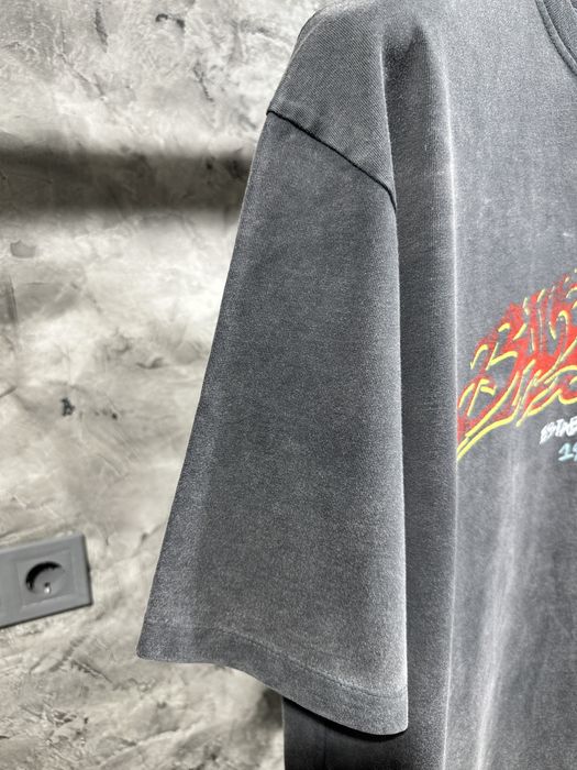 Мужская Футболка Balenciaga оверсайз; мужская одежда; бренд