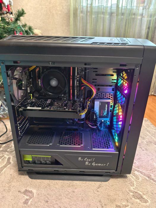Ігровий системник Ryzen 5 4500/ 16 гб ddr4/ GTX 1060 6gb/  SSD 480 гб