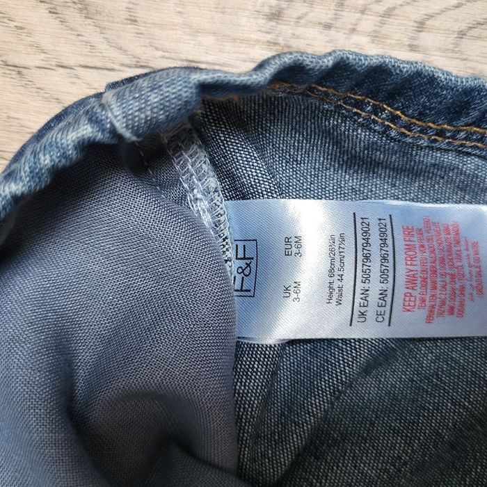 Nowa spódniczka na szelki F&F 68