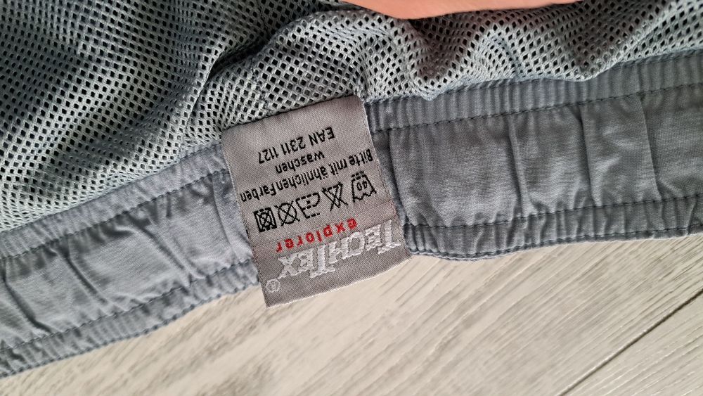 Spodnie krótkie szorty crane L szare męskie