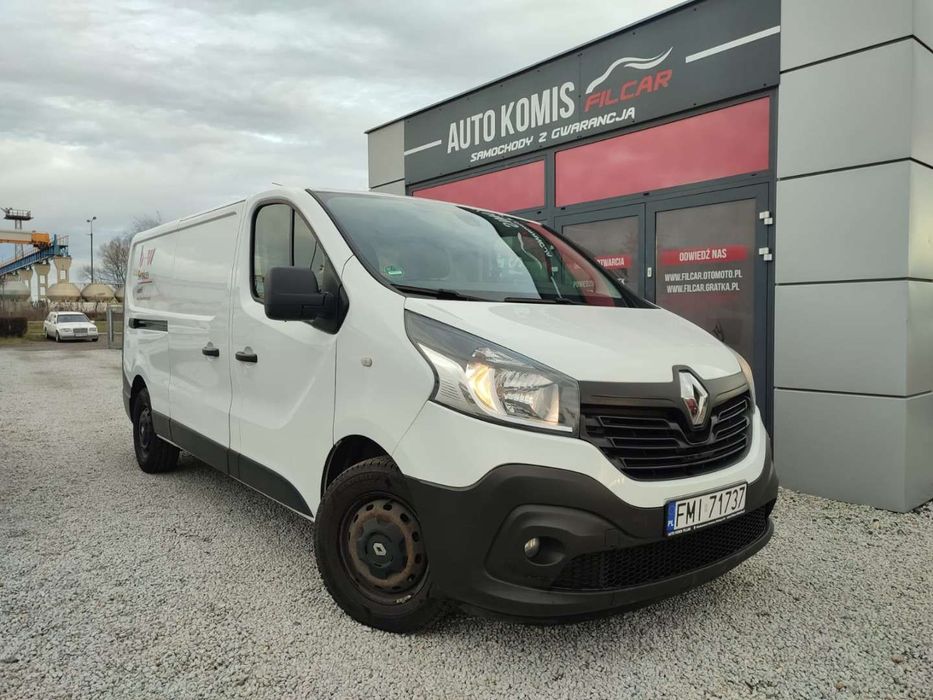 Renault Trafic  LONG VAT23% Bezwypadkowy 1-Właś. Udokumentowany przebieg Zamiana RATY