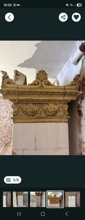 Korona do pieca kaflowego