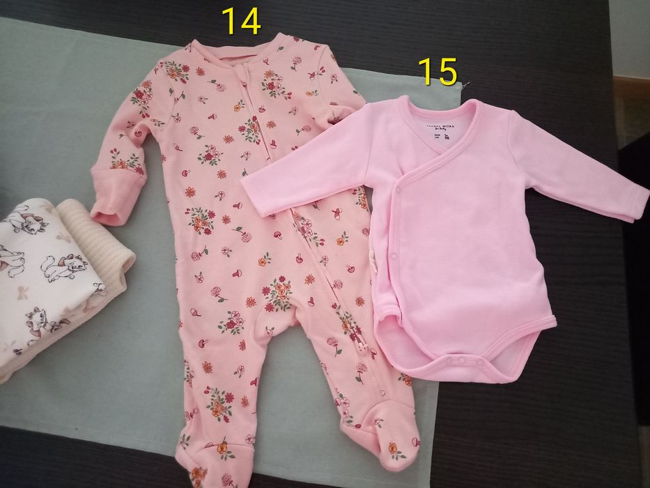 Roupa bebé menina 0-3 M nova e quase nova
