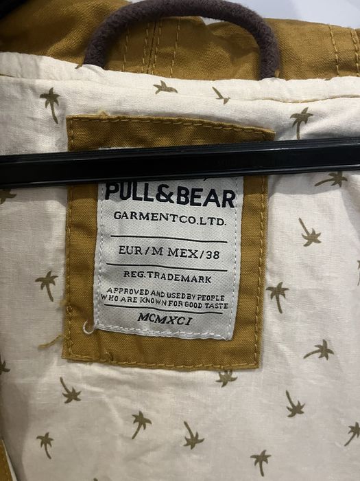 Casaco marca pull & bear castanho