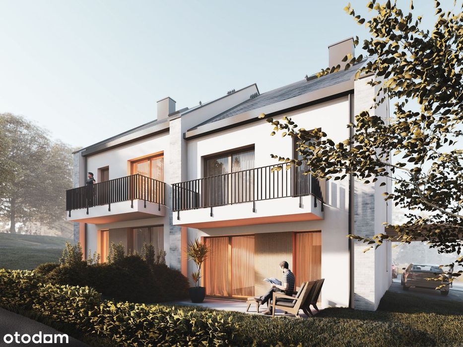 Taras z ogródkiem | Zamknięte osiedle | 1 km do centrum Limanowej