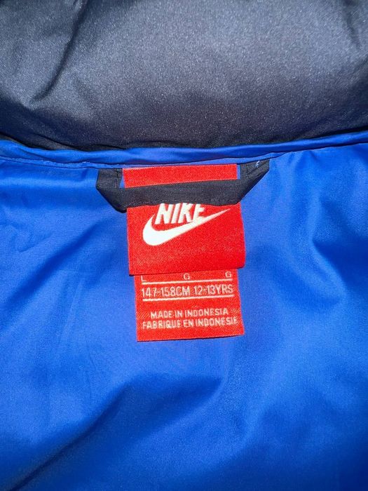 Пуховик nike с бирками