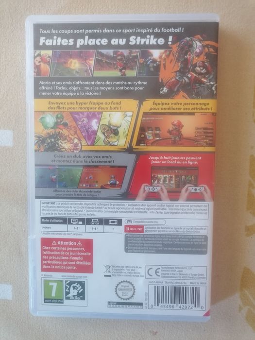Mário Strikers football league - switch