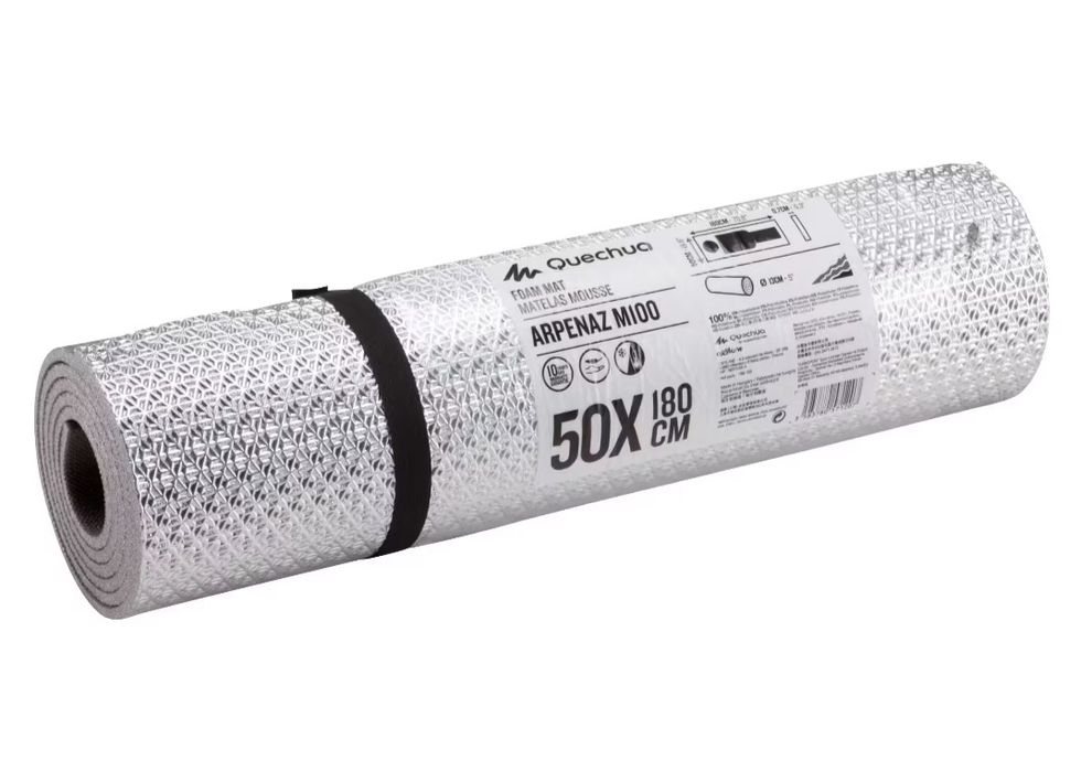 Colchonete campismo FORCLAZ
Colchonete - MT100 - 180 x 50 cm - 1 pesso