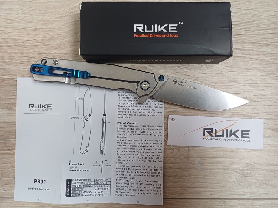 Ніж складний Ruike.