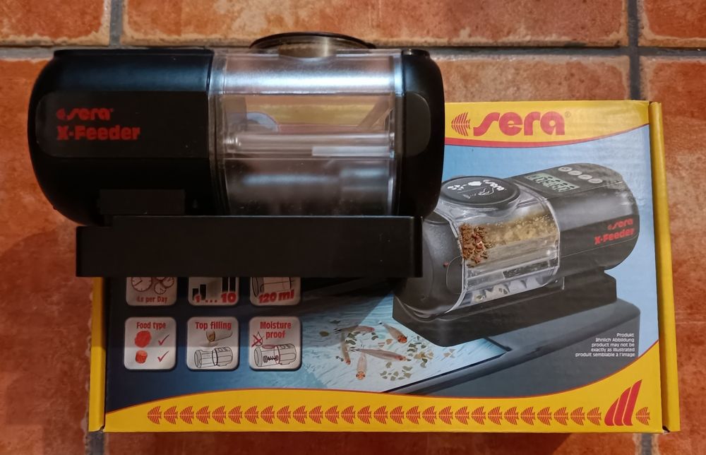 Alimentador automático peixes SERA