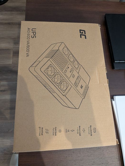 Zasilacz awaryjny UPS Green Cell AiO 800 (800VA / 480W)
