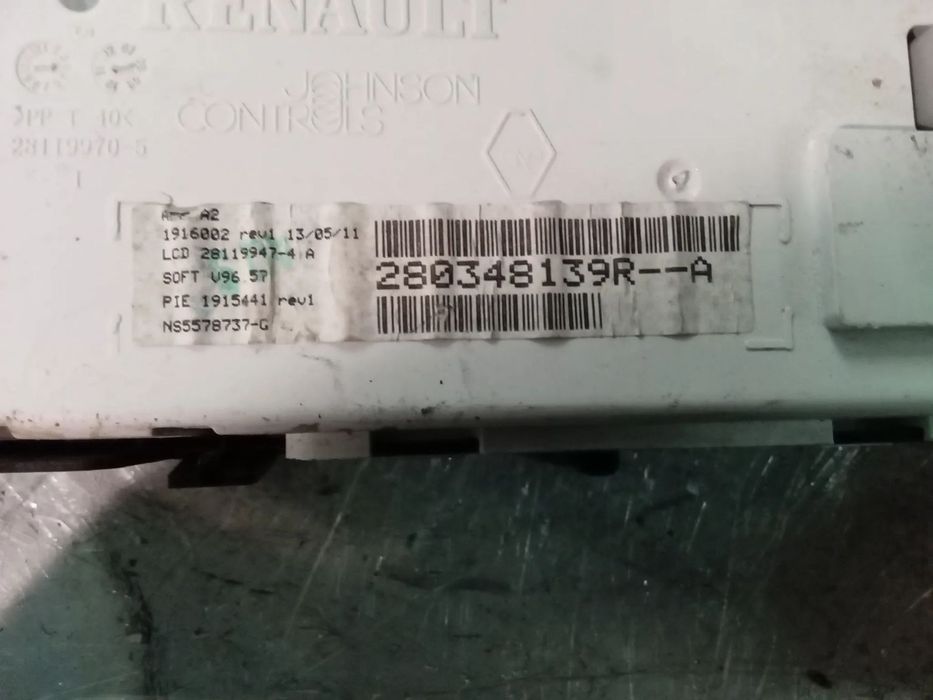 MOSTRADOR / DISPLAY RENAULT CLIO III - 280348139R