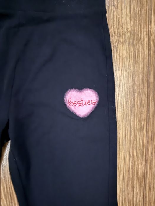 Zestaw 3szt legginsow dla dziewczynki 146 RESERVED Lilo Stitch