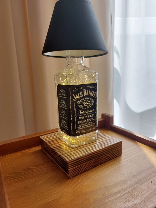 Jack Daniels - lampka nocna - lampka z butelki
