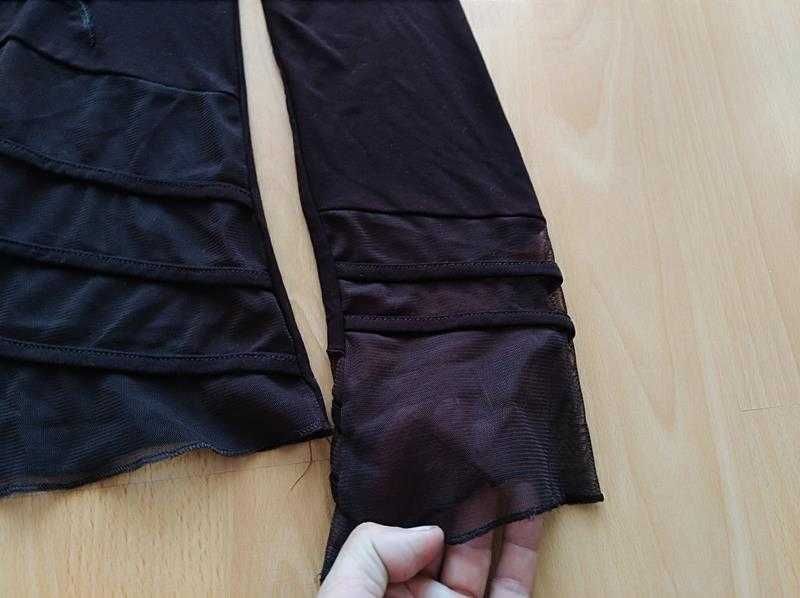 Cienka bluzka damska , przezroczysta, elegancka rozmiar S