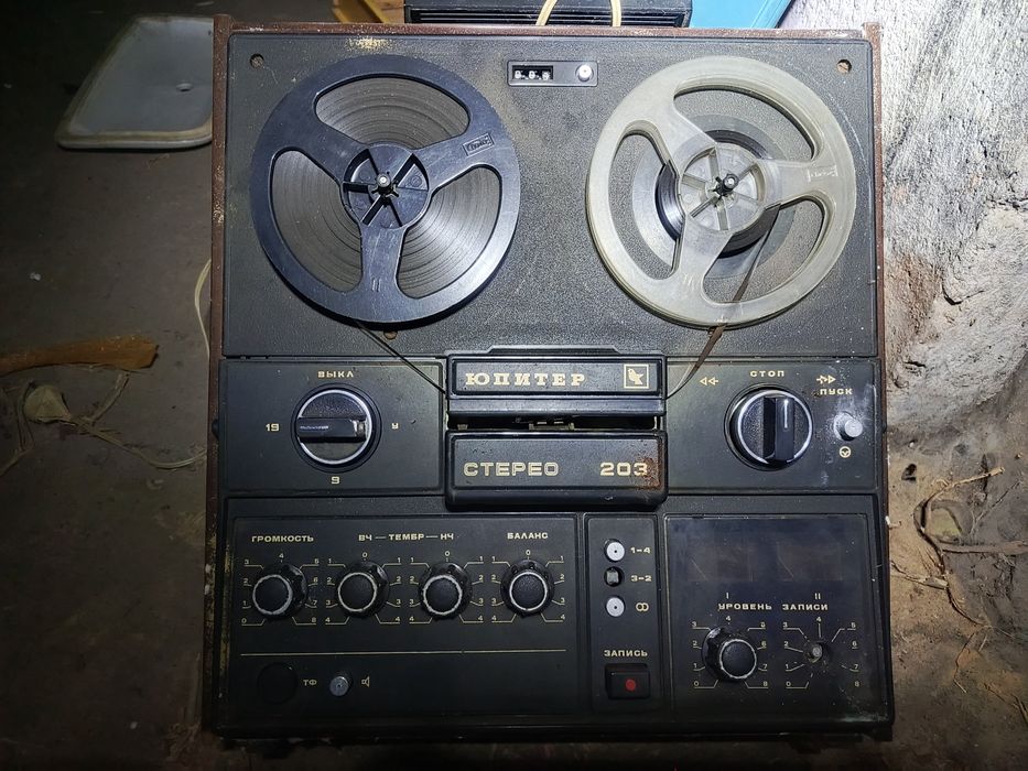 Магнітофон юпитер 203 стерео