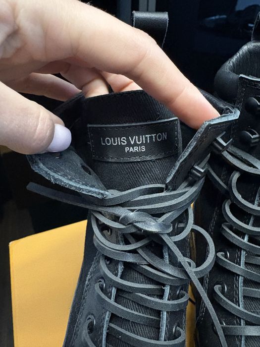 Botki traperki louis Vuitton
