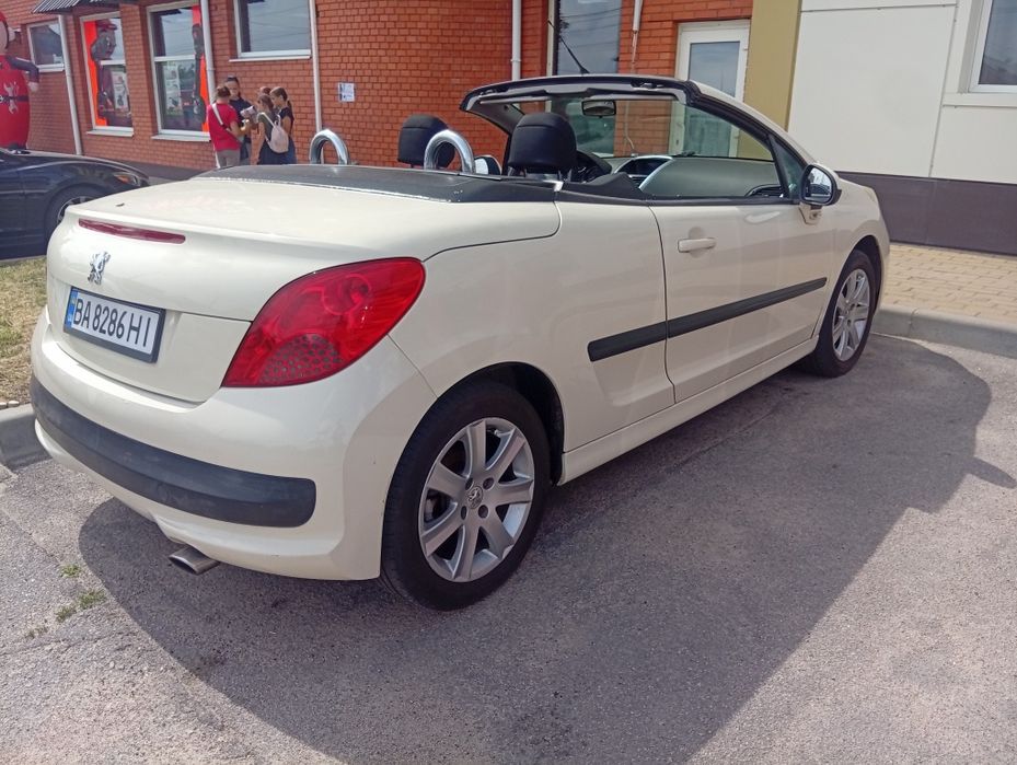 Peugeot 207cc 2008 кабріолет