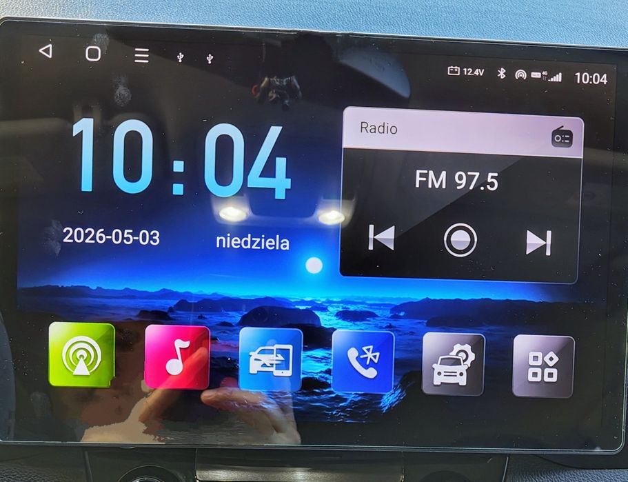 Radio Android ekran 13 cali 6gb/128gb