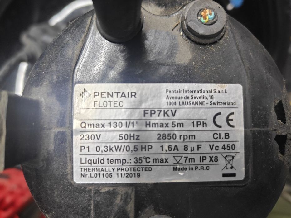 Pompa pentair fp7kv