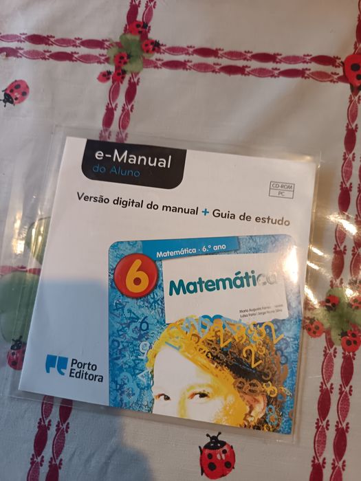 cd  rom   dvd manual do  aluno 6 ano matemática