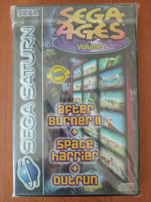 Sega Ages Volume 1 Sega Saturn PAL Original Completo Testado
