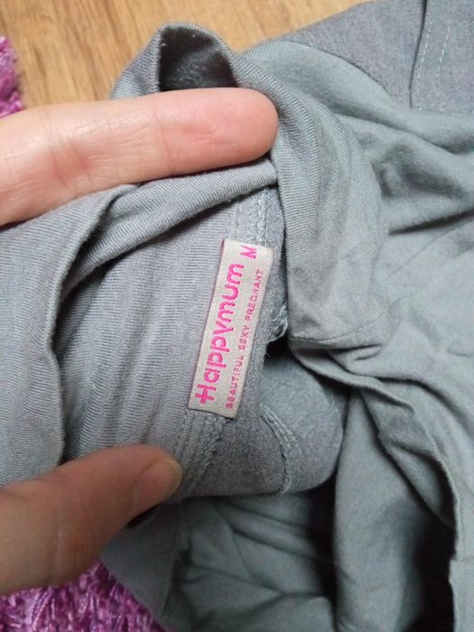 Spodnie ciążowe materiałowe Happymum M