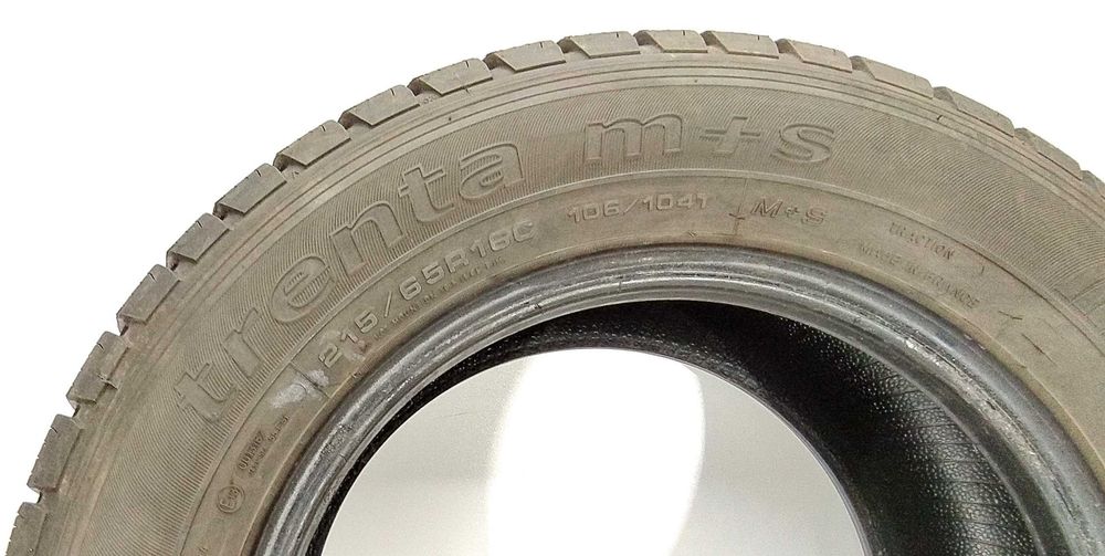 2x 215/65 R16C Sava opony letnie dostawcze 6 mm / montaż kurier