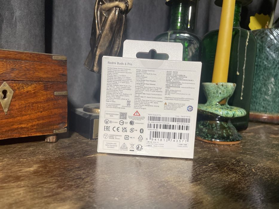 Słuchawki bezprzewodowe Redmi Buds 6 Pro – nowe, oryginalne